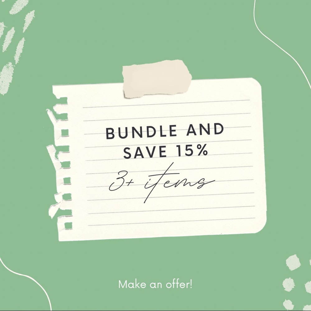 Bundle! Open to offers 🌼